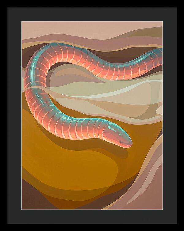Caecilian In Abstract Form