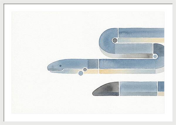 Caecilian In Minimalist Style