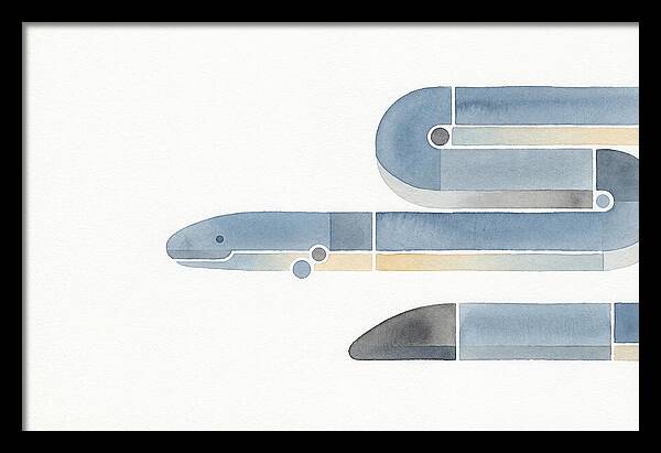 Caecilian In Minimalist Style