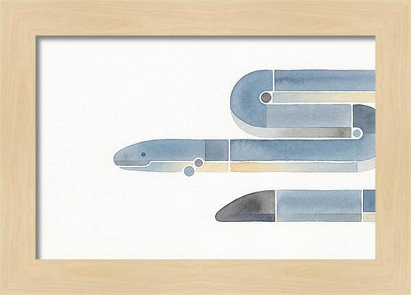Caecilian In Minimalist Style