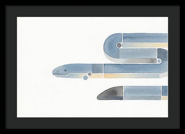 Caecilian In Minimalist Style
