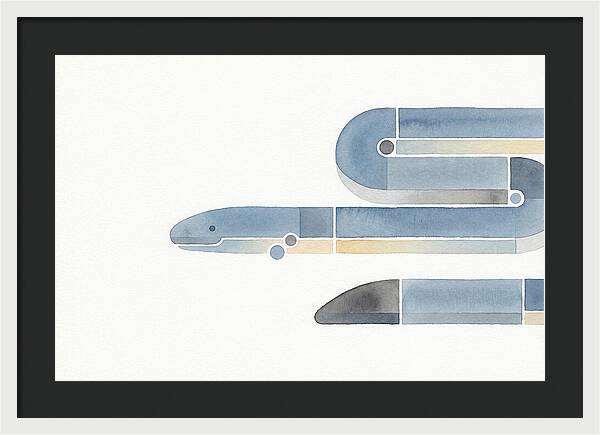 Caecilian In Minimalist Style