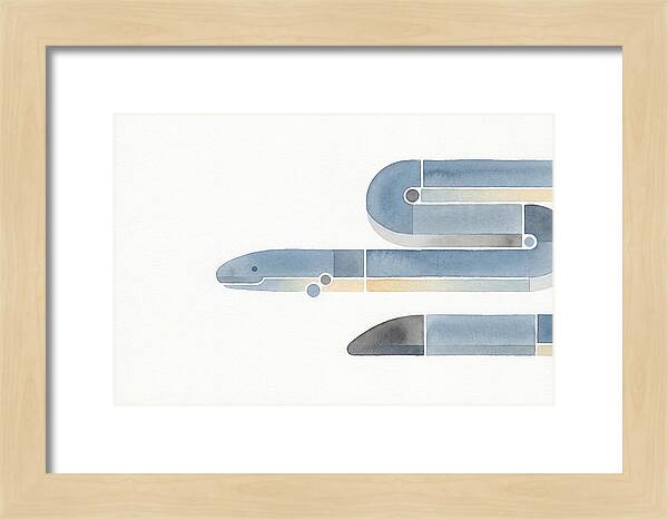 Caecilian In Minimalist Style