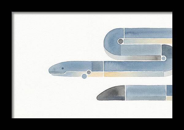 Caecilian In Minimalist Style