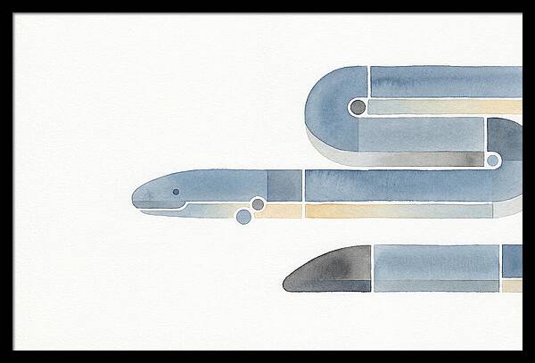 Caecilian In Minimalist Style