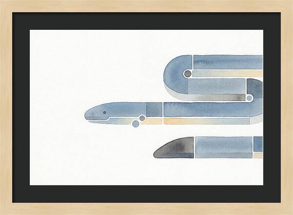 Caecilian In Minimalist Style
