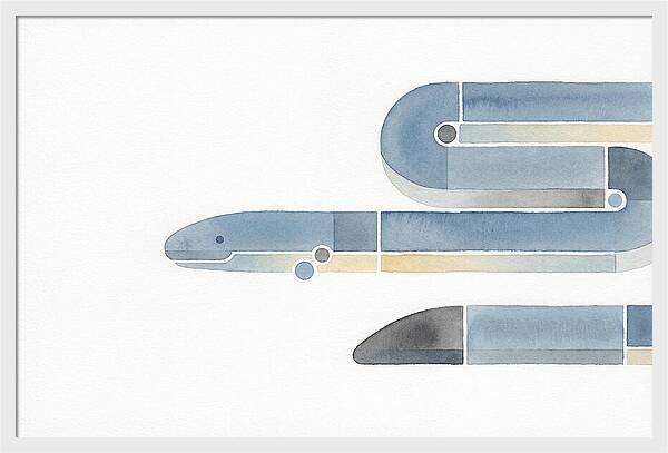 Caecilian In Minimalist Style