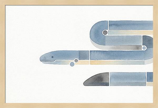 Caecilian In Minimalist Style