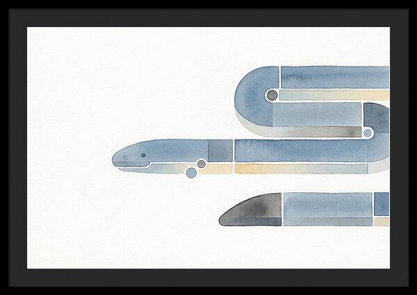 Caecilian In Minimalist Style