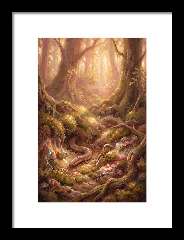 Caecilian In The Forest