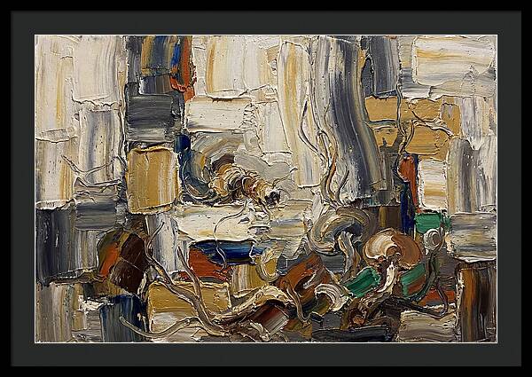 Caecilian Paletteknife Abstraction