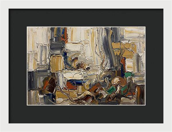 Caecilian Paletteknife Abstraction