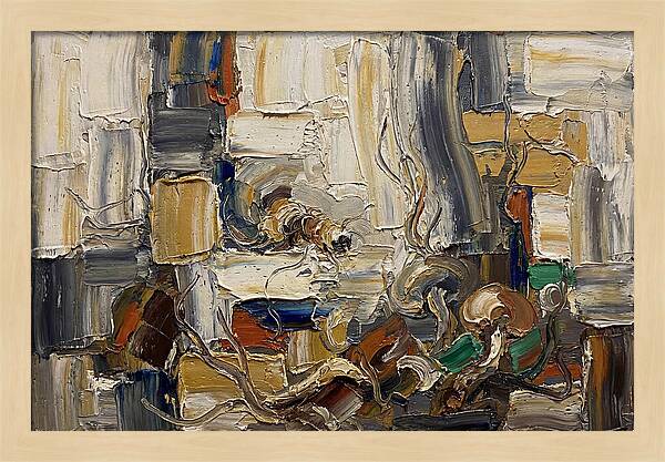 Caecilian Paletteknife Abstraction