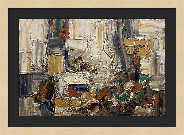 Caecilian Paletteknife Abstraction