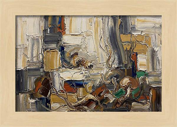 Caecilian Paletteknife Abstraction