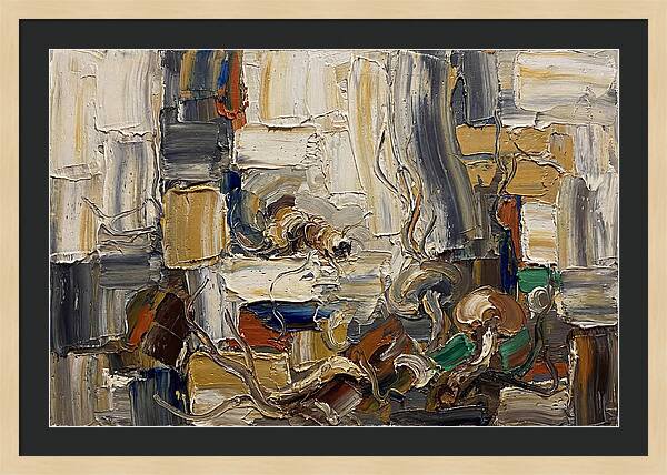 Caecilian Paletteknife Abstraction