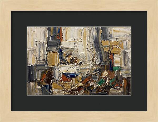 Caecilian Paletteknife Abstraction