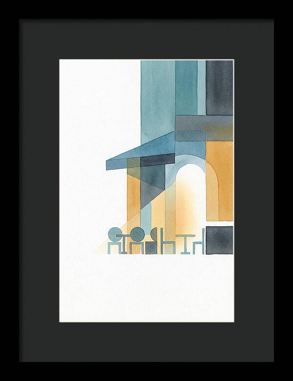 Caf Minimalist Scene