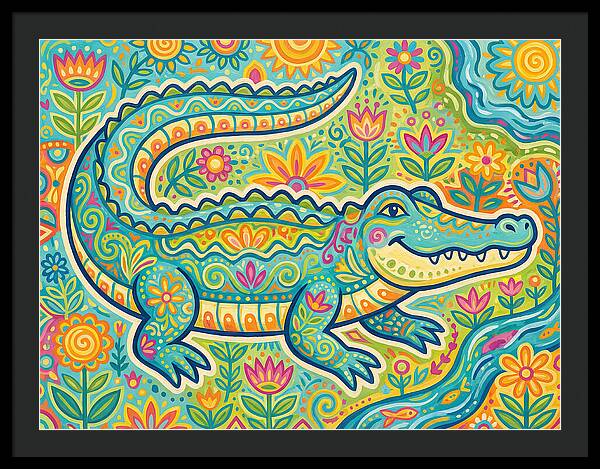 Caiman Folk Art