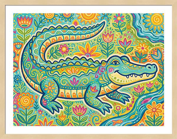 Caiman Folk Art
