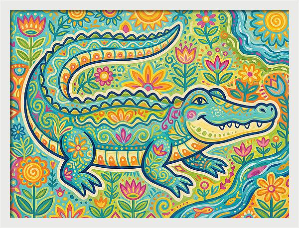 Caiman Folk Art