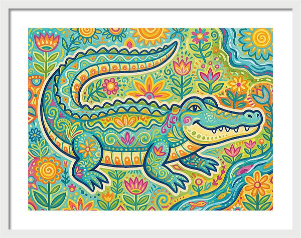 Caiman Folk Art
