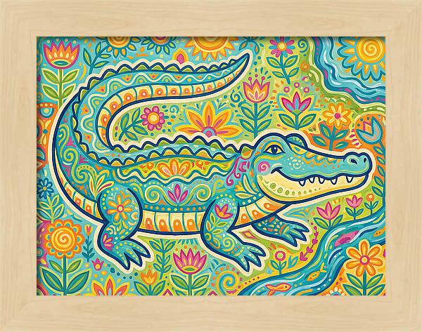 Caiman Folk Art
