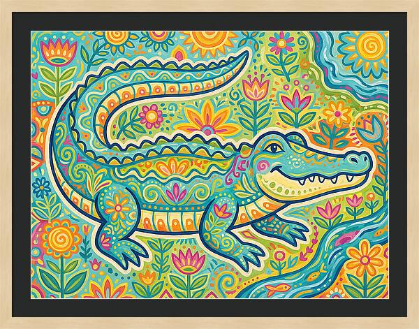 Caiman Folk Art