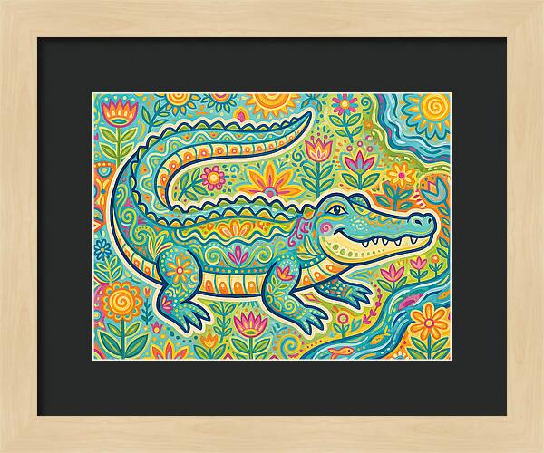 Caiman Folk Art
