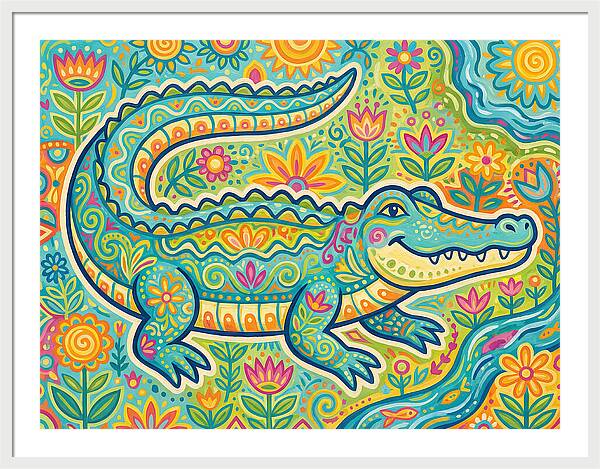 Caiman Folk Art