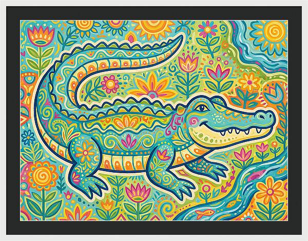 Caiman Folk Art