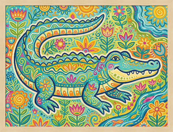 Caiman Folk Art