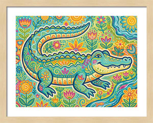 Caiman Folk Art