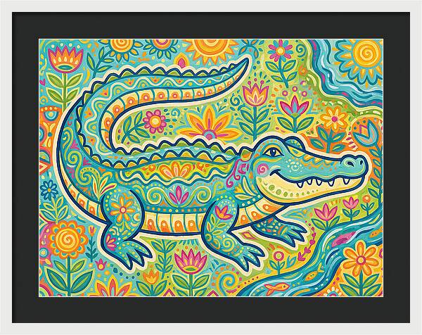 Caiman Folk Art