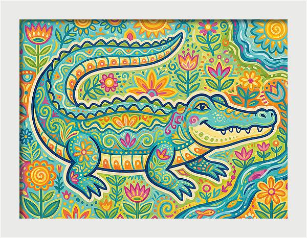 Caiman Folk Art