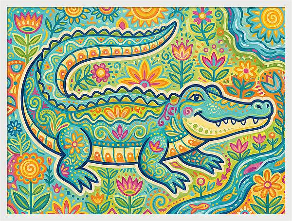 Caiman Folk Art