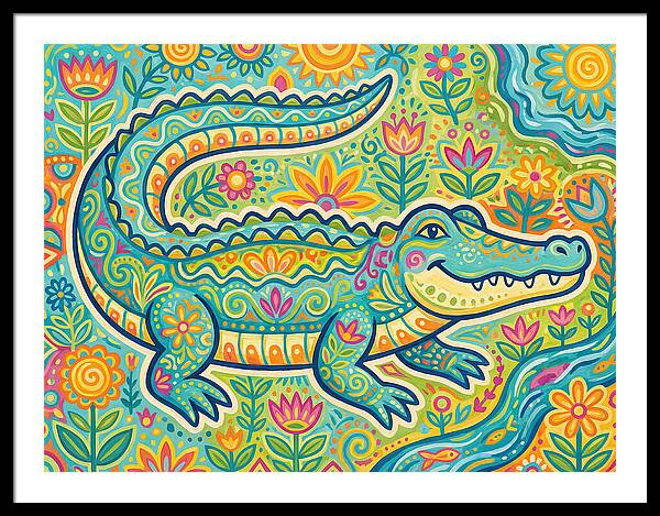 Caiman Folk Art