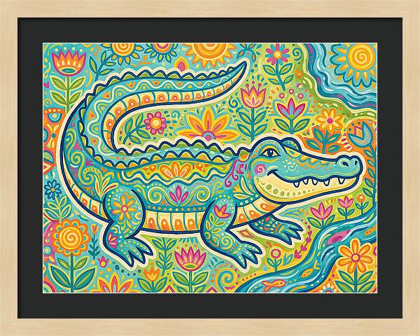Caiman Folk Art