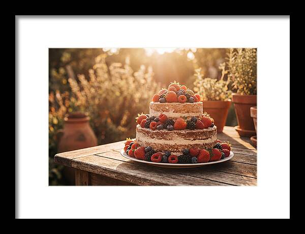 Cake With Fresh Berries
