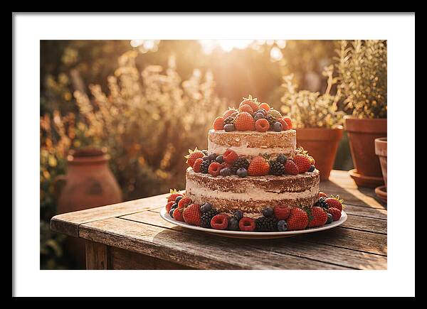 Cake With Fresh Berries