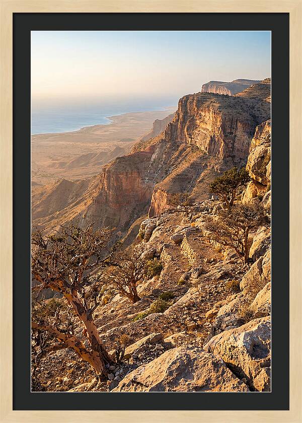 Cal Madow Mountain Range At Golden Hour