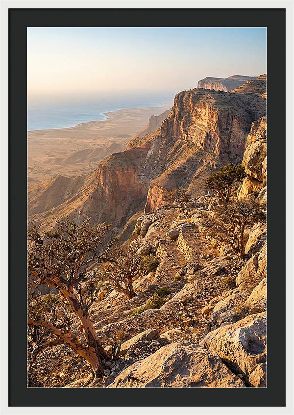 Cal Madow Mountain Range At Golden Hour