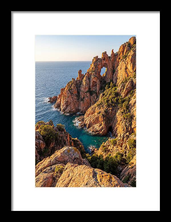 Calanques De Piana At Golden Hour
