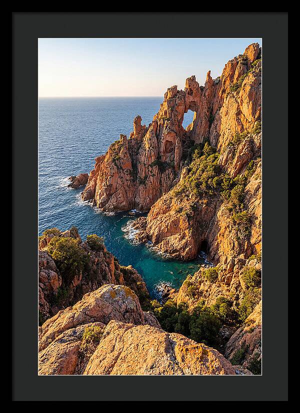 Calanques De Piana At Golden Hour