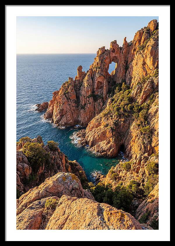 Calanques De Piana At Golden Hour