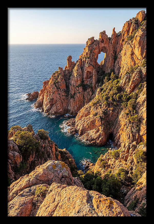 Calanques De Piana At Golden Hour