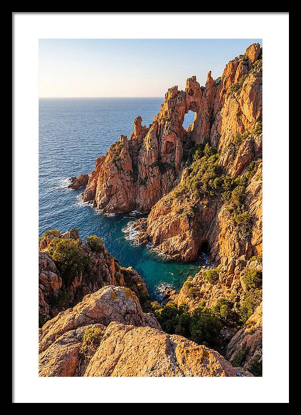 Calanques De Piana At Golden Hour
