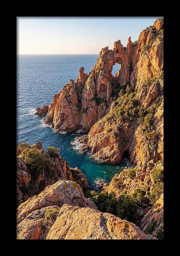 Calanques De Piana At Golden Hour