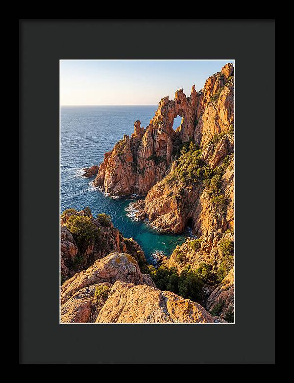 Calanques De Piana At Golden Hour