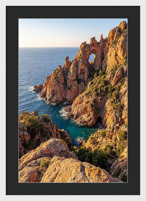 Calanques De Piana At Golden Hour